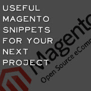 useful magento snippets for your next project