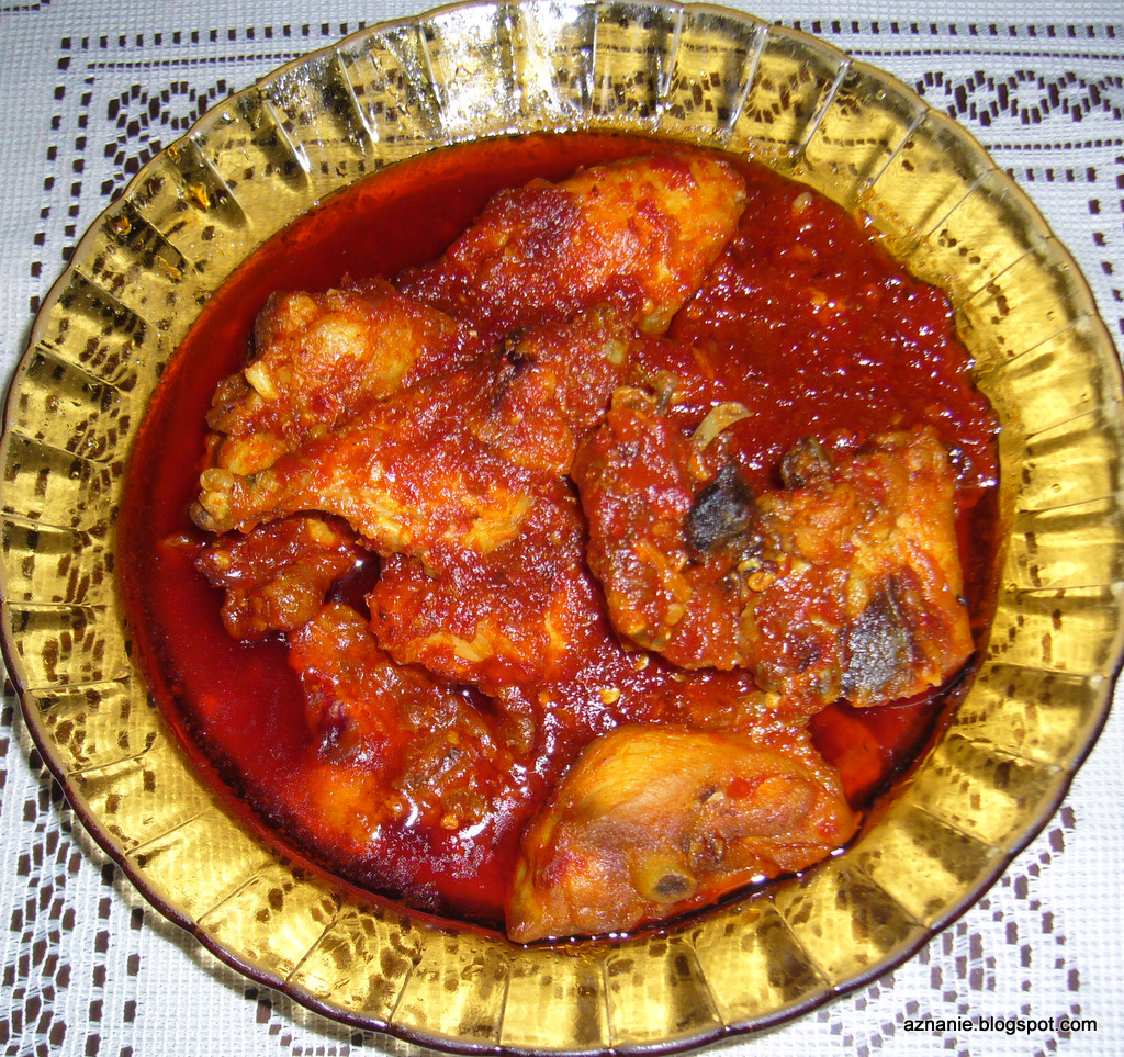 Tentang Aku: Resepi Sambal Tumis Ayam