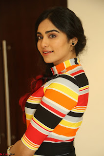 Adha Sharma in a Cute Colorful Jumpsuit Styled By Manasi Aggarwal Promoting movie Commando 2 (113).JPG