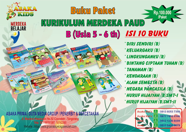 buku paud kurikulum merdeka,paket buku paud kurikulum merdeka, katalog buku paud kurikulum merdeka,paket kurikulum merdeka buku paud,asaka kids, buku paud 2023,buku paud terbaru 2023