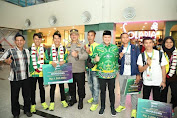 Polda Sumut Sambut Kontingen Porseni PWNU Raih Juara Umum Lima Besar di Kualanamu
