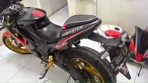 terbaru modifikasi honda verza full fairing