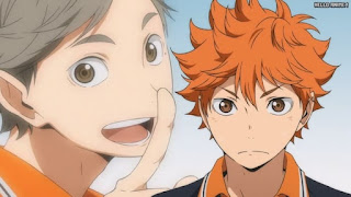 ハイキュー!! アニメ 第1期22話 日向翔陽 スガさん | HAIKYU!! Episode 22