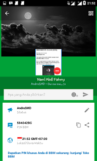 Download BBM Mod Green Light Theme V2.13.1.13 apk Not Clone + Popup Notificatian