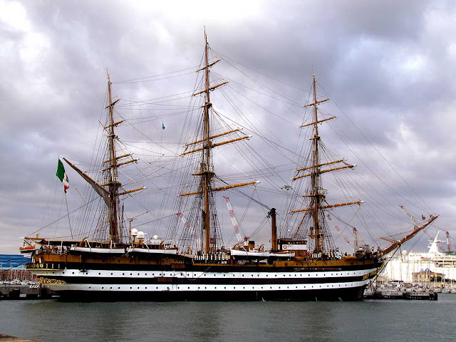 Nave scuola Amerigo Vespucci A 5312, Vidhar 2012, Livorno