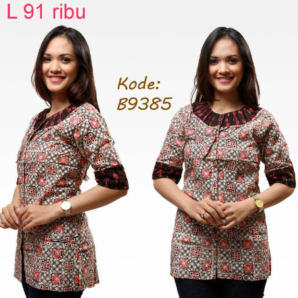  Model  Baju  Batik  Buat  Guru  Model  Baju  Batik 