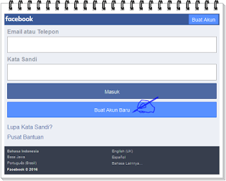 Membuat Akun Facebook Baru