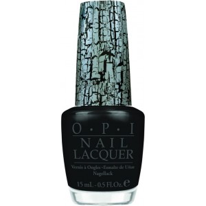 its here opi released their black shatter nail polish from the katy 