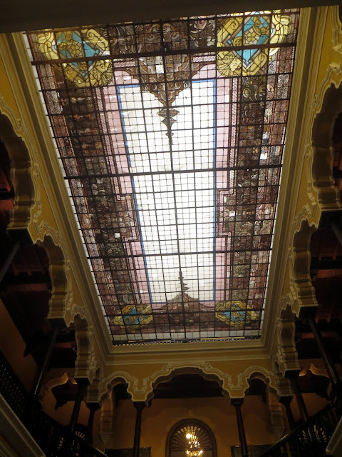 Palacio Arzobispal de Lima - Vitral del Techo