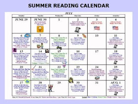 Kinnelon Summer Reading Calendar 2009