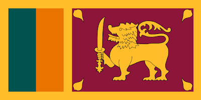 Logo Gambar Bendera Negara Sri Lanka PNG JPG ukuran 400 px