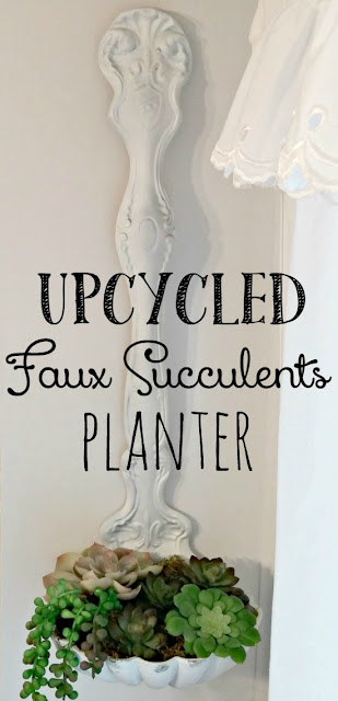 How to make a faux succulent planter