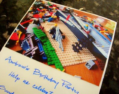 Sams Club Birthday Cakes on Like Merchant Ships  How To Make Lego Birthday Party Invitations