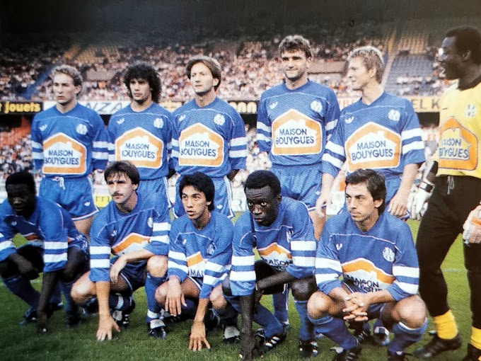 OLYMPIQUE DE MARSEILLE 1987-88.