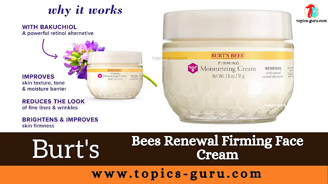 Burt's Bees Renewal Firming Face Cream
