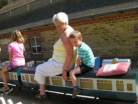 miniature steam railway carriages