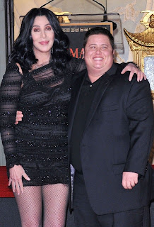 Cher and Chaz Bono