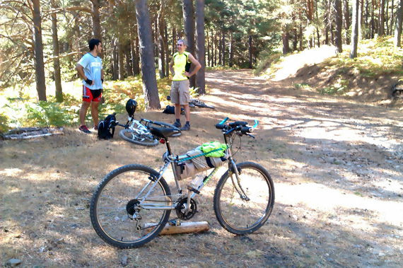 Nuestra ruta de Madrid a la Morcuera y Canencia. Septiembre 2012