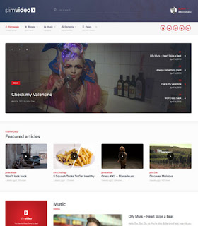 Slimvideo - Video WordPress Community Theme 