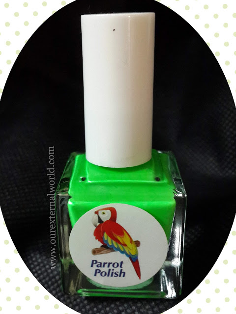 Parrot Polish Key Lime Swatches, nails blog