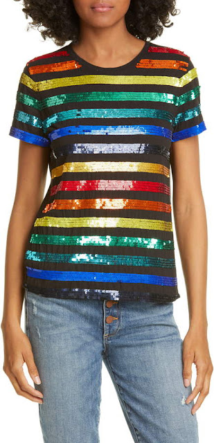 Sequin T-Shirts Are The Latest Fall Trend https://toyastales.blogspot.com/2019/09/sequin-t-shirts-are-latest-fall-trend.html #sequin #tshirts #falltrends