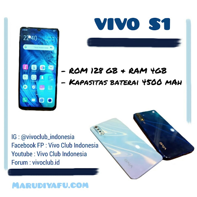 Vivo S1, Vivo Indonesia, Vivo Club, komunitas smartphone android vivo, forum diskusi pengguna vivo, forum handphone android