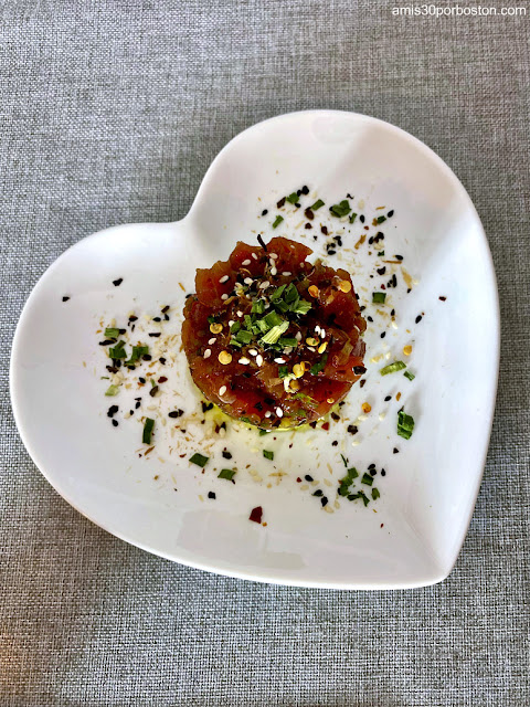 Cena Sencilla de San Valentín: Tartar de Atún