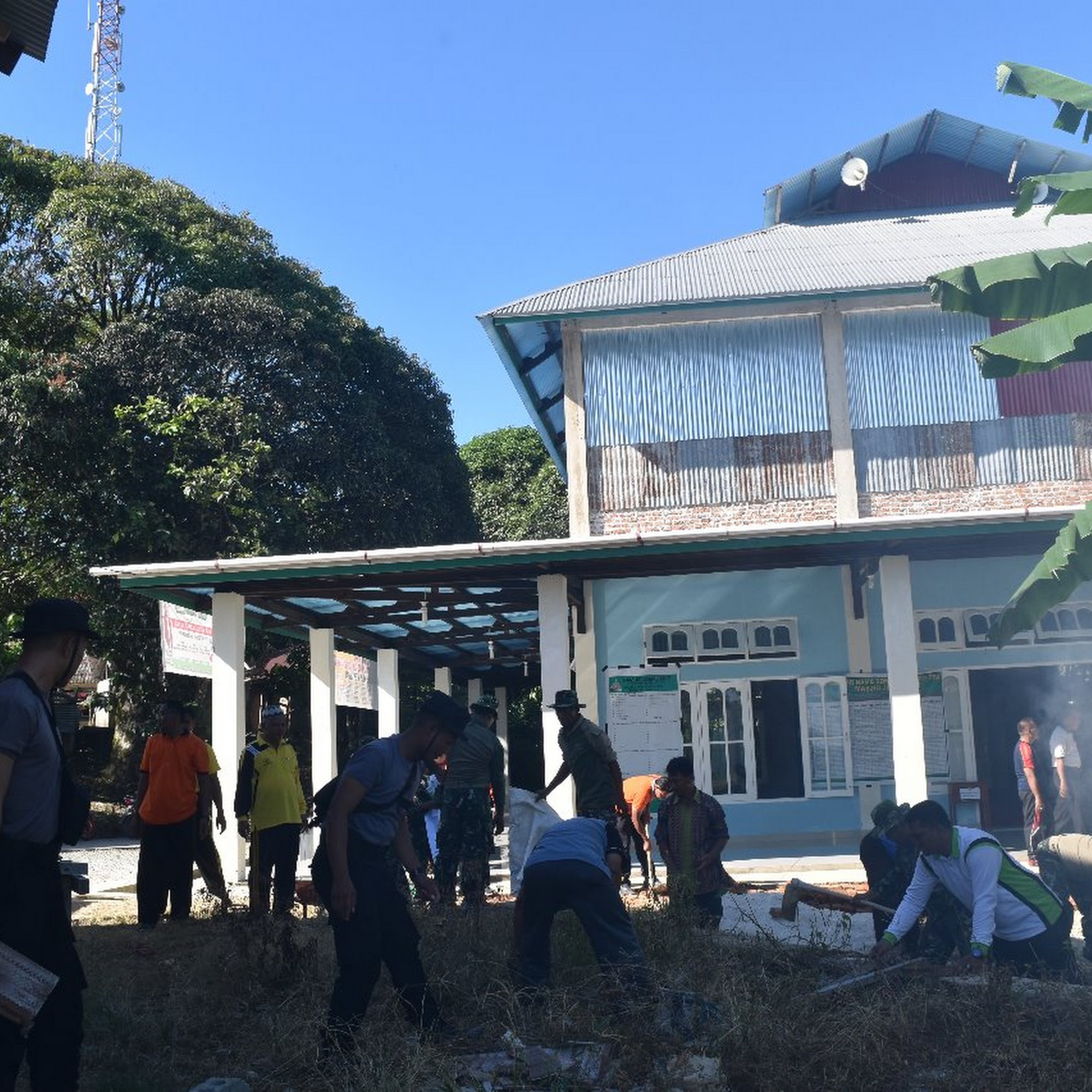 Sambut Ramadhan 1440 H Pemkab Mentawai Laksanakan Thaharah Masjid