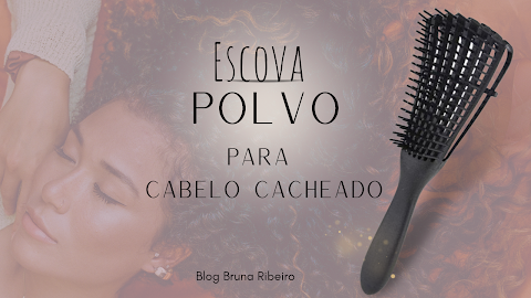 ESCOVA POLVO PARA CABELO CACHEADO