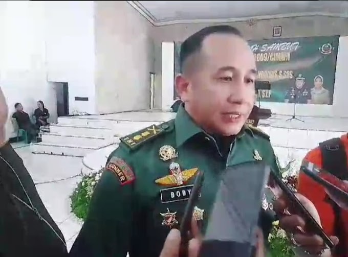 Letkol Armed Boby Jadi Dandim 0609 Kota Cimahi yang Baru