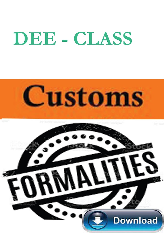 Dee class formalities