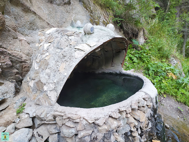 Aguas termales de Altyn Arashan, Kirguistán