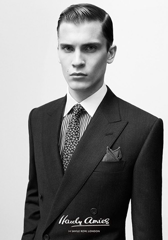 William Eustace by Paul Wetherell — Hardy Amies Fall Winter 2011