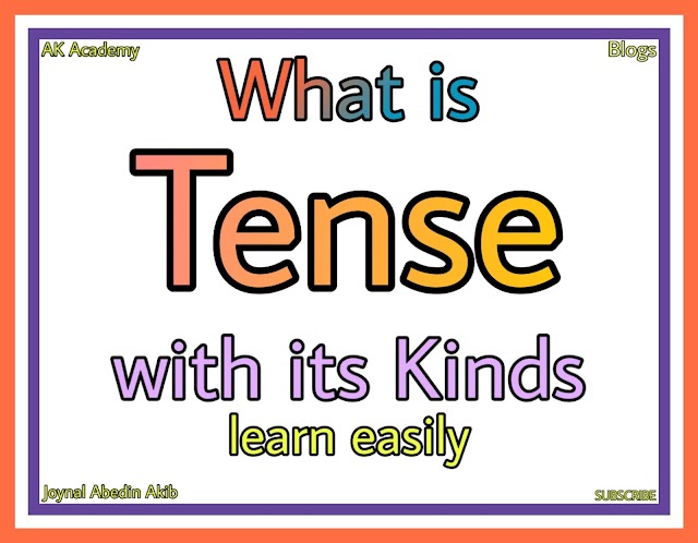 What is Tense and its Structures? Tense কী? ও তার গঠনপ্রণালী।   