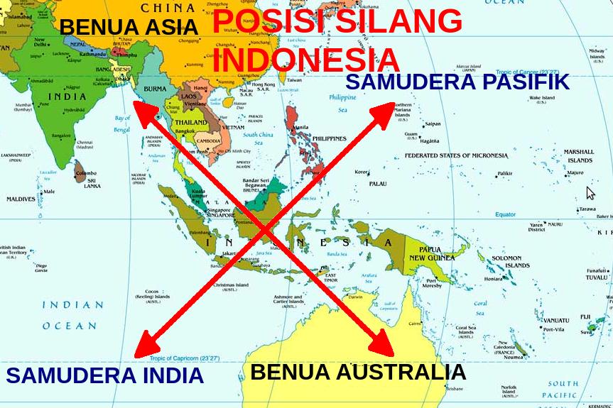 Pengaruh Letak Geografis Indonesia Terhadap Kondisi Alam 