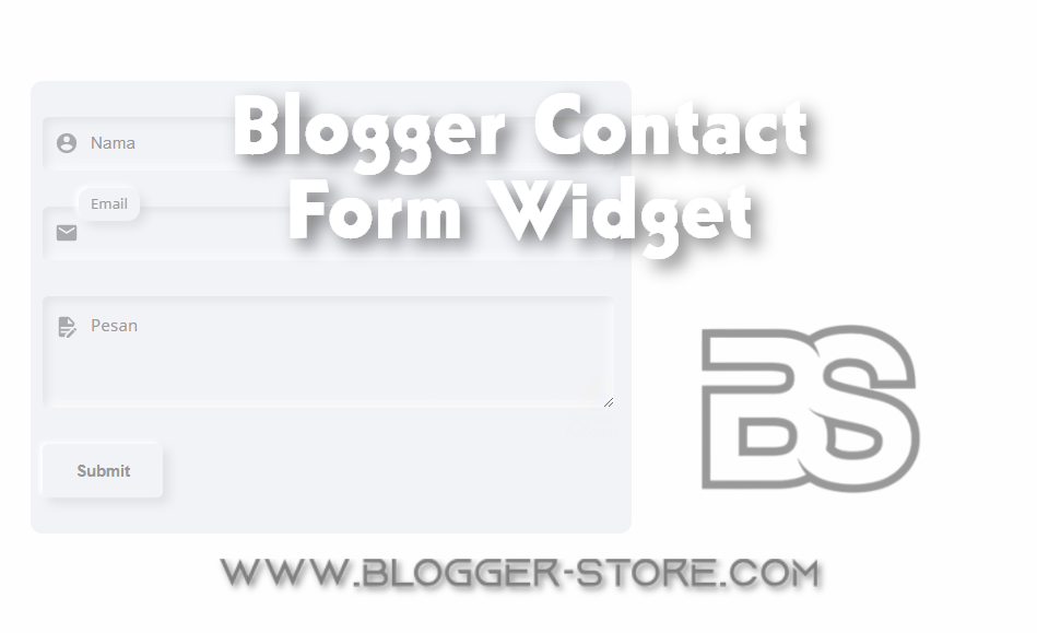 Blogger Contact Form Widget