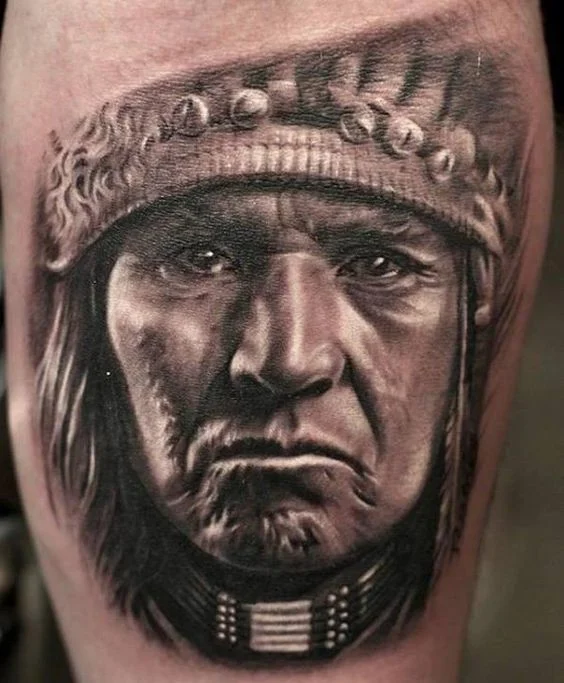 tatuajes de indios para hombres