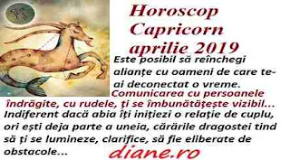 Horoscop aprilie 2019 Capricorn 