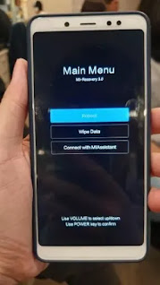 Cara mereset hp xiaomi