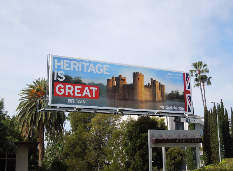 Heritage Great Britain billboard