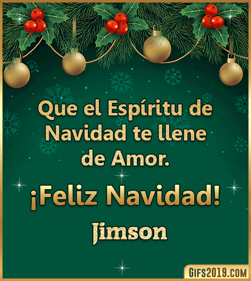 Gif de navidad con nombre jimson Gif de navidad con nombre jimson