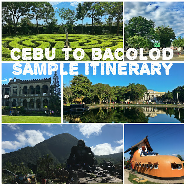 Cebu to Bacolod Itinerary