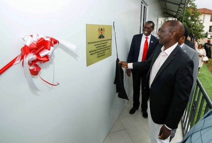 DP Ruto launches prayer alter at his home in Karen.  PHOTO | RMS