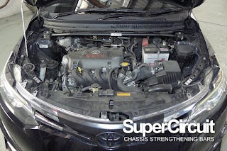 3rd gen Toyota Vios Front Strut Bar, Toyota Vios NCP150 Chassis bar, Toyota Vios NCP150 front strut bar, Toyota Vios NCP150 Safety Bars