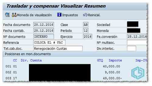 Resultado de la simulación - Consultoria-SAP