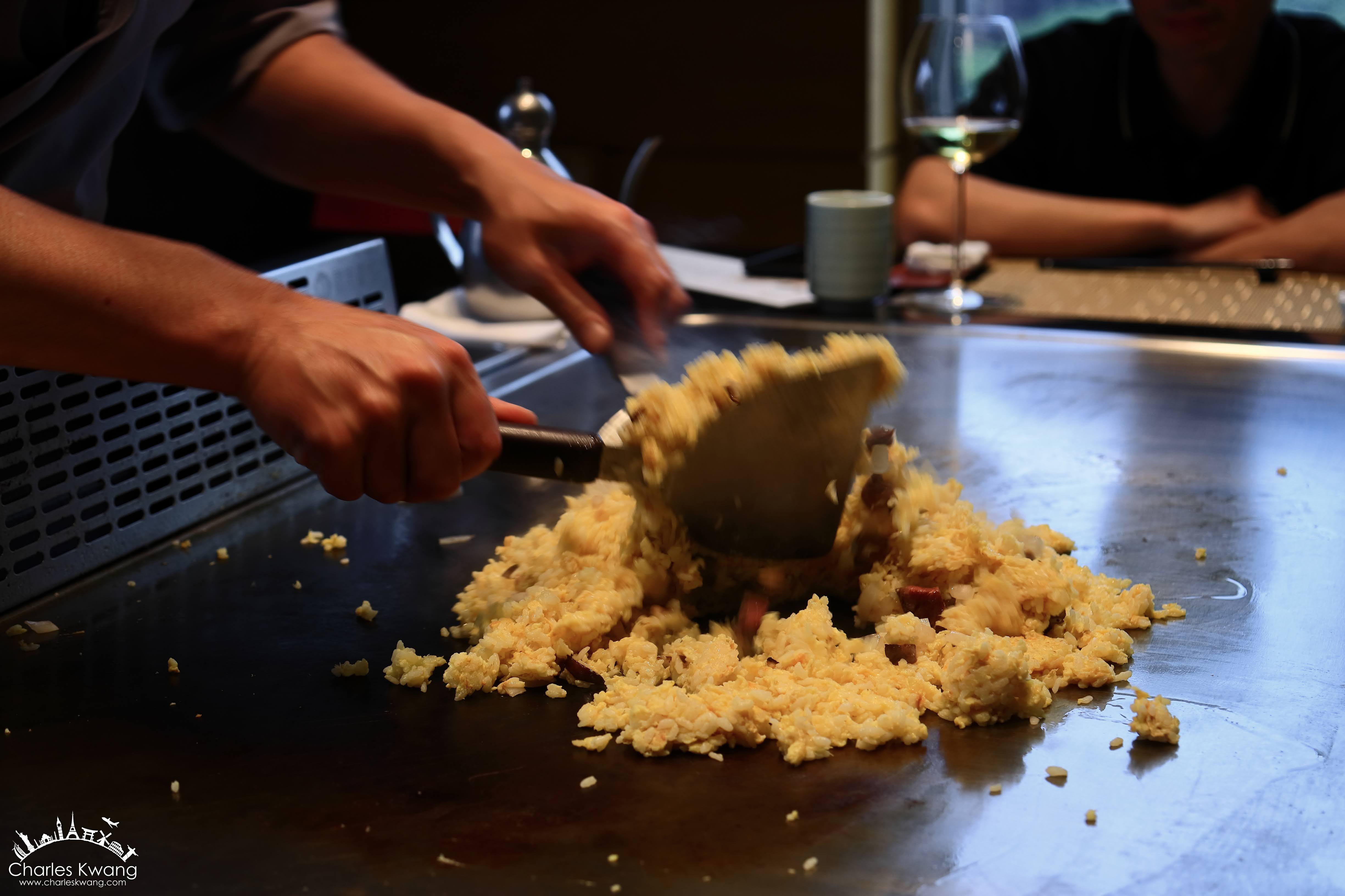 「ibuki日本料理餐廳☆主廚特選鐵板套餐」在鐵板燒包廂內享用一年一度的母親節聚餐@香格里拉台北遠東國際大飯店七樓