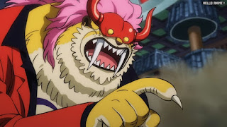 ワンピースアニメ 1039話 フーズ・フー ネコネコの実  サーベルタイガー Who's-Who | ONE PIECE Episode 1039