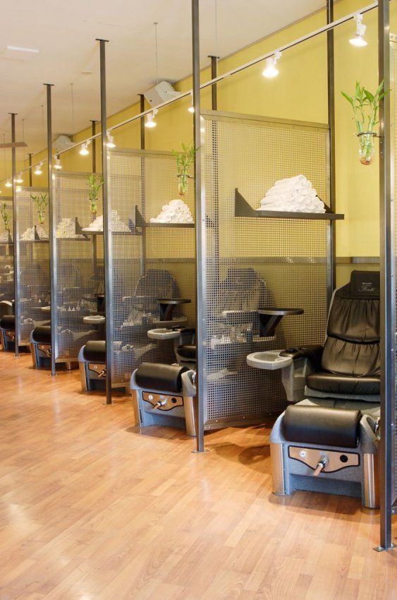 Esse O Nail Bar Ele D Uma Impresso Mais Moderna High Tech Do