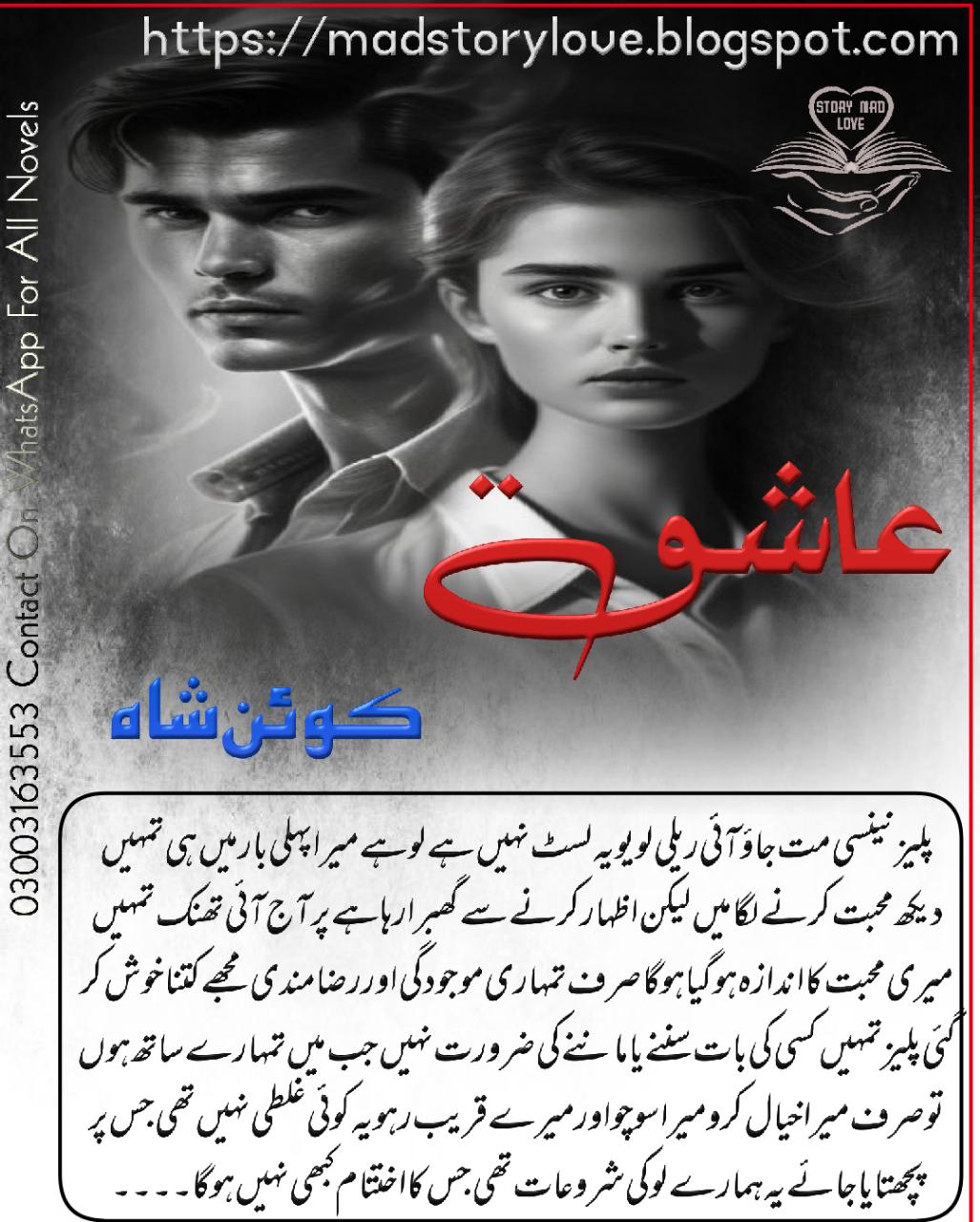 Aashiq By Queen Shah Complete Novel