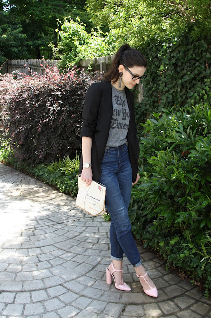 2017, summer, t-shirt, statement piece, sparkly, pink, OOTD, 